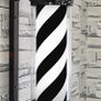 29'' Barber Pole Light, Hair Salon Open Sign, Barber Shop Rotating Black White LED Strips, IP54 Waterproof Save Energy, Wall Mount (FREE POSTAGE) Image 5