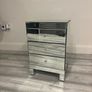 mirrored bedside table Image 2
