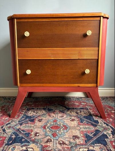 Mid century dressing chest