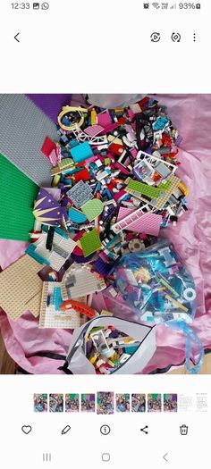 Lego Friends building blocks - approx 6kg