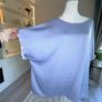 Ladies Short Sleeved Blue Top from Primark Image 5