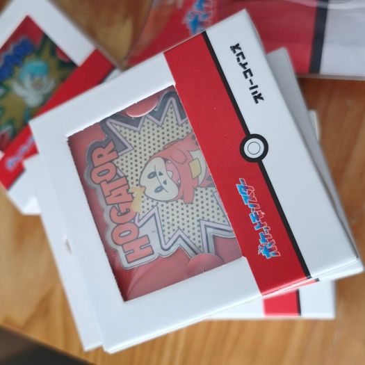 Pokemon Watches & Pins.