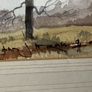 Original Irish Watercolour Painting -  "Top of the Hill" by John J. Marshall (55 x 45 cm) Image 3