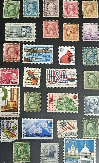 1900s 1990s USA Washington Airmail Selection