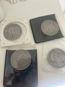 French Madagascar 5 Francs Coin 1953 Liberty Edition Africa 100% Real Original Coins Old