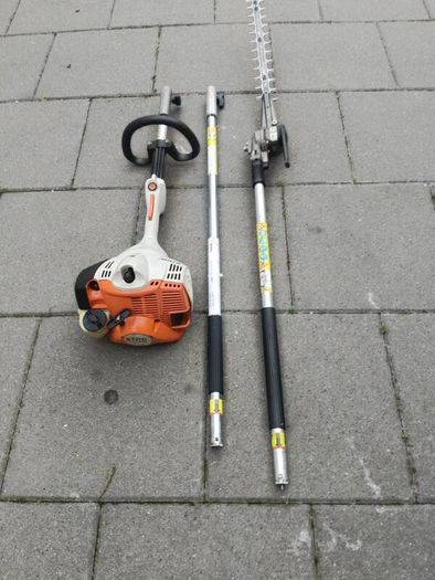 Stihl KM RC 56 Kombi hedge trimmer with extra long reach.