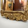 Vintage French Gilt Metal Rococo Revival Mirror Image 3