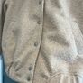 Beige Boucle Bomber Jacket (Size S or a UK 10) Image 4