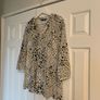 Dunnes Stores Cream Leopard Print Long Top Image 2