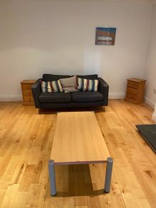Couch and cushions