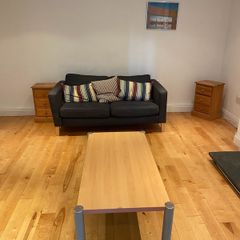 Couch and cushions