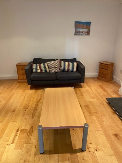 Couch and cushions