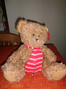 Cuddly Christmas Bear for Sale