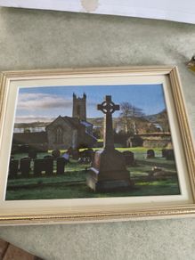 Framed print picture of remembrance reconciliation prosperity LAURENTIC CENTENARY 1917-2017 Buncrana Co. Donegal
