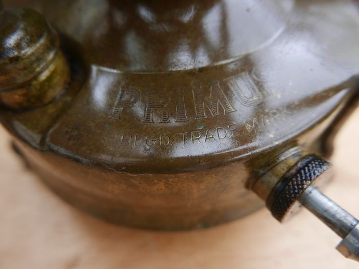 Vintage Original Primus  Brass Camping Paraffin Stove.