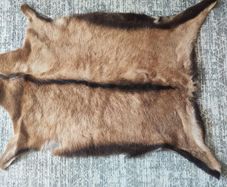 Genuine deer hide rugs