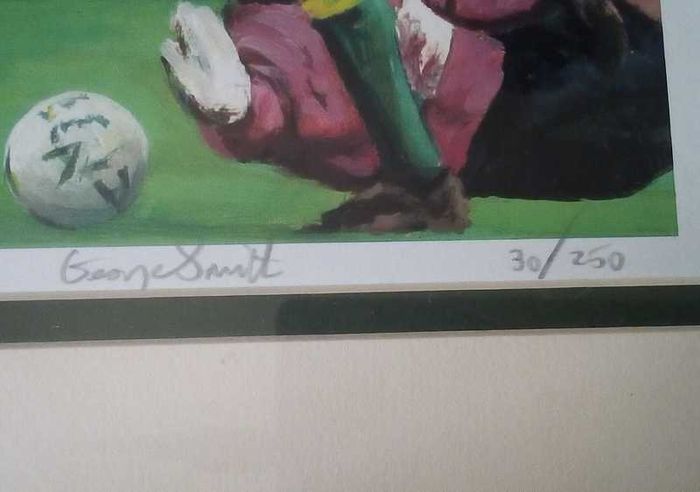 Celtc- Henrik Larsson Framed Picture