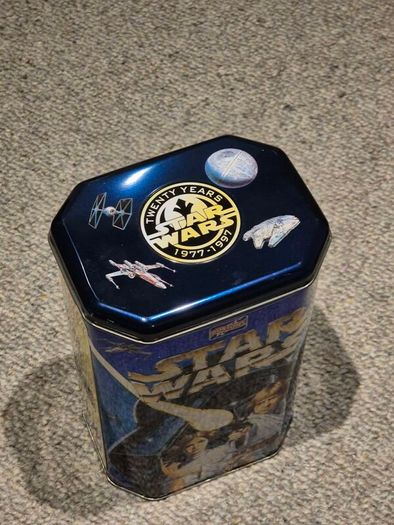 Star Wars 1997 Burton's Biscuits Tin only