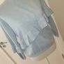 Zara pale blue knit uk 8-10 Image 2
