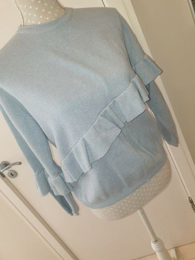 Zara pale blue knit uk 8-10