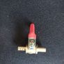 Brass Small ball valve gas water oil air free viewing Image 2