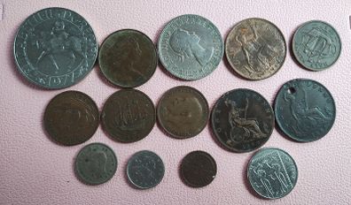 14 UK Coins (26054)
