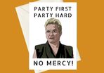 Cobra Kai Sensei John Kreese Karate Kid Birthday A5 Card