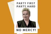 Cobra Kai Sensei John Kreese Karate Kid Birthday A5 Card