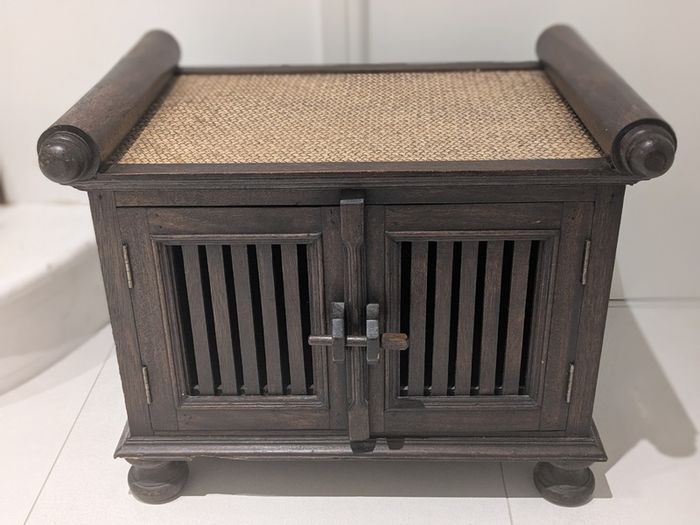 Wooden cabinet and other decorative wooden items