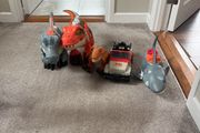 Collection of Dino toys
