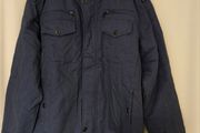 Mens Medium Size Casual Jacket. Warm  Fleece Lined Inside. New With Tag Navy In Colour