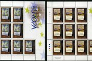 2003 Ireland Europa Posters Commemorative  Sheetlets Plate 1A1A1A1A Mint Never Hinged (MNH)