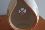 Hand Painted Pottery T Light Holder for Sale
