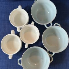 soup bowls x 6
