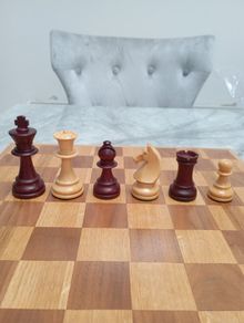 French Chavet chess pieces