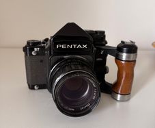 Pentax 67 Late Model W/ Smc Takumar 105mm F/2.4 Lens [Medium Format Film Camera]