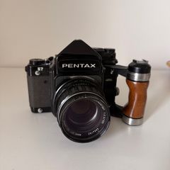 Pentax 67 Late Model W/ Smc Takumar 105mm F/2.4 Lens [Medium Format Film Camera]