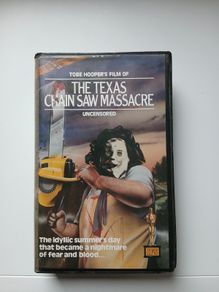 The Texas Chain Saw Massacre Pre Cert On Iver Film Services UK 1974 VHS Pal FF 30 No. 22