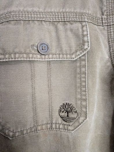 Timberland Men's Field Utility Jacket Size Large Khaki Canvas