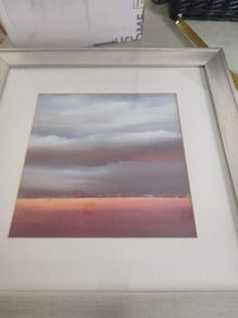 Framed Pictuer Print Hans Paus - Evening Walk Ii