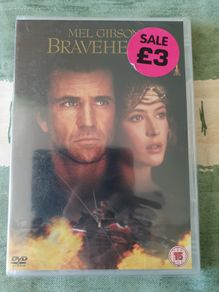 Braveheart DVD 1995 Mel Gibson Patrick McGoohan Brendan Gleeson
