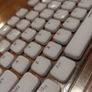 2 Keycap sets for mechanical keyboards - Low Profile - Black and white / crystal Image 8
