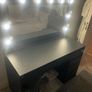 dressing table with mirror and lights Image 9
