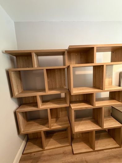 Oak Shelving Unit