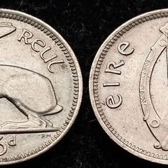 [#115] - Ireland 1968 | 3 Pence | Irish 3d | Hare | KM.12a | UNC