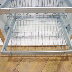 Stock Clearance! Pull out wardrobe 600mm Shoe Basket Chrome