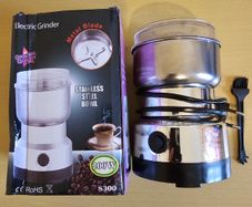 Electric coffee grinder, 200-watt power .New