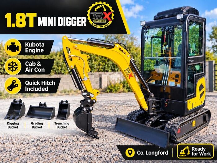 1.8 ton mini digger