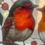 2 Robins Suncatcher Image 5