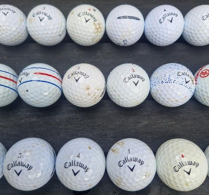 30 pre used Callaway golf balls